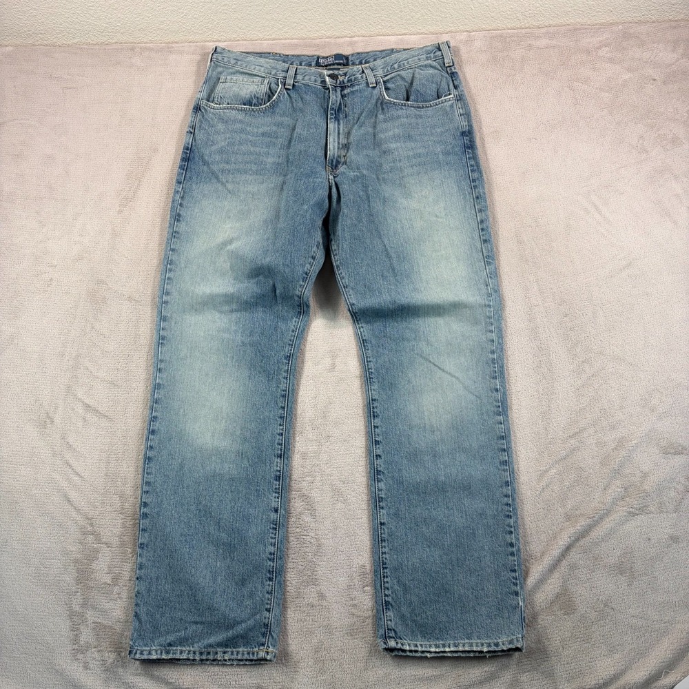 Vintage Polo Ralph Lauren Jeans in Blue Denim Wash Men 38x32 Made in USA